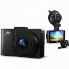 Camera auto video Dual fata/spate, S3 Duo, Full HD, Negru