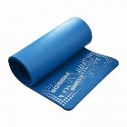 Covoras yoga Exclusive Plus, DHS, 180x60x1.5cm, albastru, spuma cu memorie, suprafata anti-alunecare, rezisten
