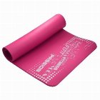 Covoras yoga Exclusive, DHS, 100x58x1cm, roz, spuma cu memorie, suprafata anti-alunecare, rezistent la umezeal