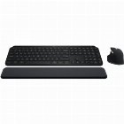 Kit tastatura + mouse Logitech MX 3S Keys S, Wireless, Graphite