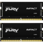 Memorii laptop Kingston FURY Impact, 32GB(2xx16GB), DDR5, 5600MHz, CL40, 1.1v, Dual Channel Kit