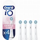 Rezerve periuta de dinti electria Oral-B iO Gentle Care , Compatibile doar cu seria iO, 4 buc, Alb