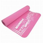 Saltea yoga DHS, 183x61x0.4cm, roz, spuma cu memorie, suprafata anti-alunecare, rezistent la umezeala, din TPE