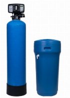 Statie dedurizare apa Valrom aquaPUR SOFT 18 SIMPLEX, 1.5 mc/h, BY-PASS, Sare 80 kg, 2-6 Bari (Albastru)